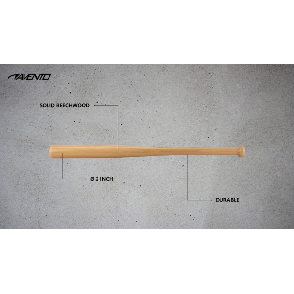 Ρόπαλο Baseball Ξύλινο Avento 68cm