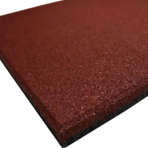 Δάπεδο Γυμναστηρίου 100x100x 1,5 cm Κόκκινο ALPINE
