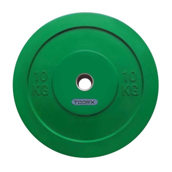 Δίσκοι για Μπάρες Βάρους 10kg Challenge Bumper Toorx