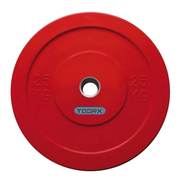 Δίσκοι για Μπάρες Βάρους 25kg Challenge Bumper Toorx