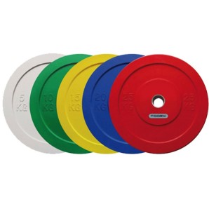 Δίσκοι για Μπάρες Βάρους 25kg Challenge Bumper Toorx