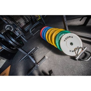 Δίσκοι για Μπάρες Βάρους 10kg Challenge Bumper Toorx