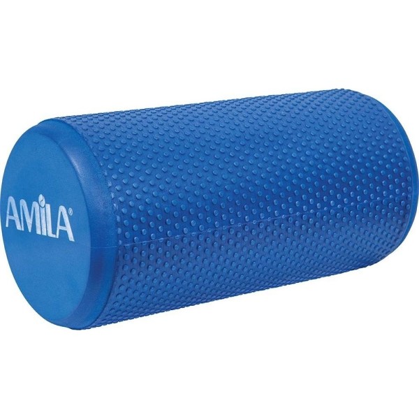 AMILA Foam Roller Pro Φ15x30cm Μπλε (48068)