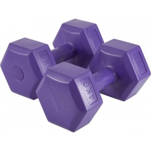 Αλτήρας Εξάγωνος Plastic Series 4,00Kg (Ζευγάρι) (44535)