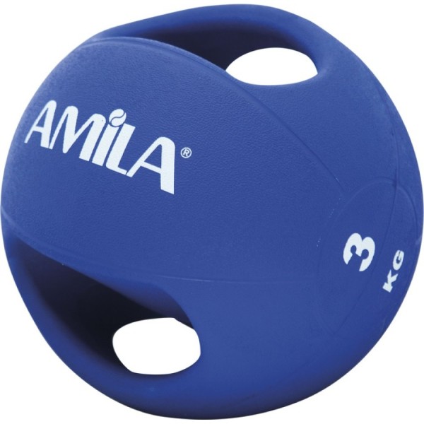 Amila Dual Handle Medicine Ball 3Kg (84676)