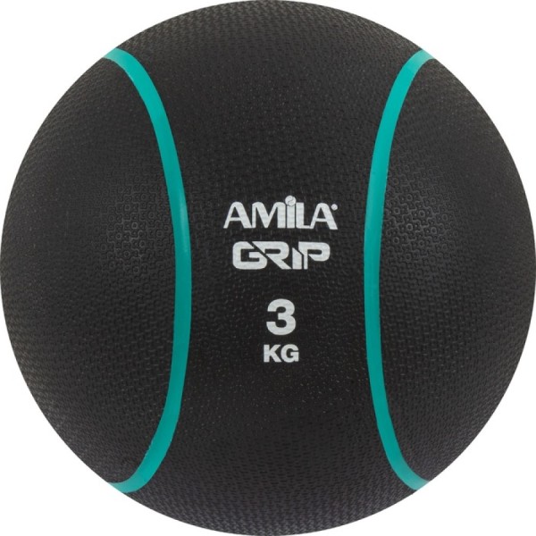 Μπάλα Medicine Ball AMILA Grip 3Kg (84753)