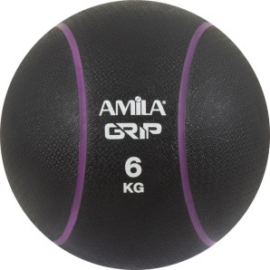 Μπάλα Medicine Ball AMILA Grip 6Kg (84756)