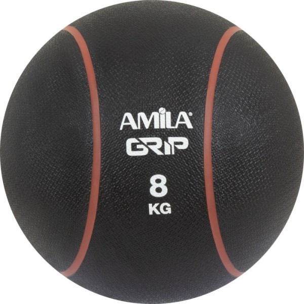 Μπάλα Medicine Ball AMILA Grip 8Kg (84758)