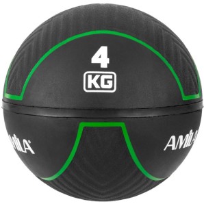 Μπάλα AMILA Medicine Ball HQ Rubber 4Kg (90708)