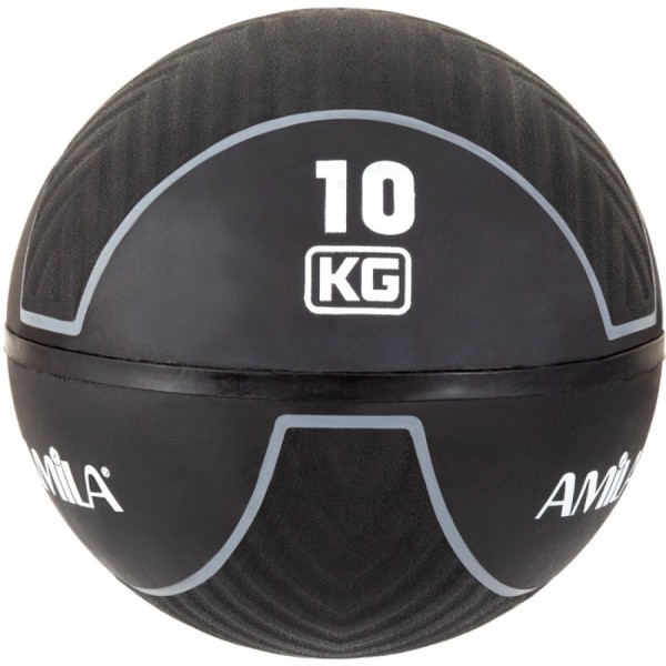 Μπάλα AMILA Medicine Ball HQ Rubber 10Kg (90711)