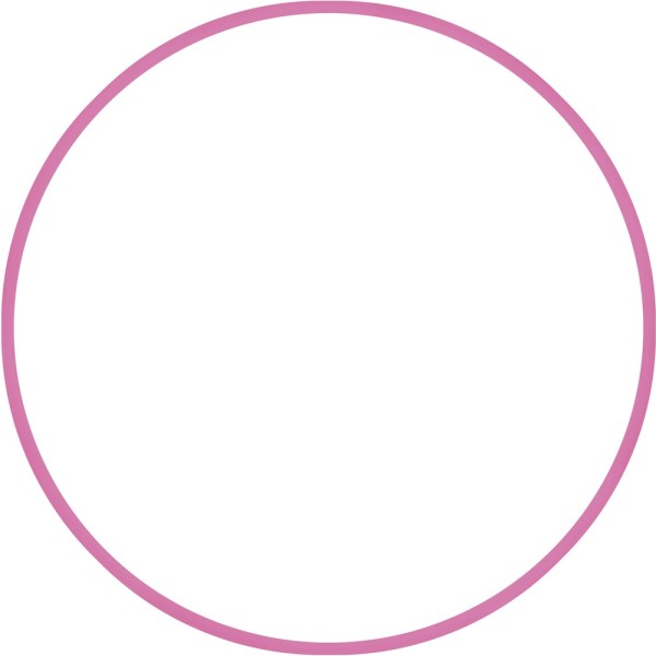 Χούλα-Χουπ 60cm - Φ18mm - 155gr, Ροζ (48167)