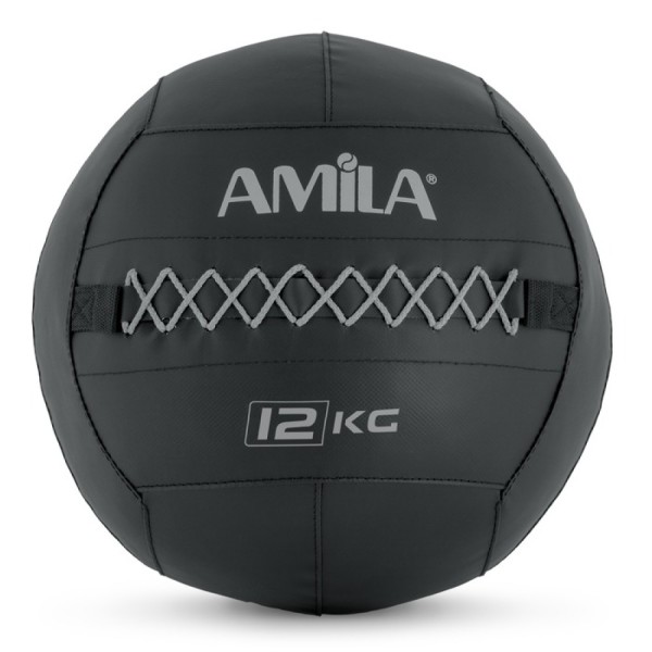 Wall Ball AMILA Black Code 12Kg (90763)