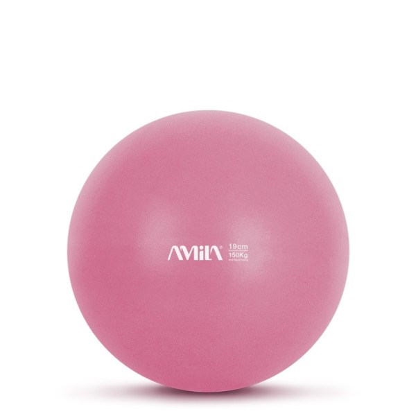 Μπάλα Γυμναστικής AMILA Pilates Ball 19cm Ροζ Bulk (95806)