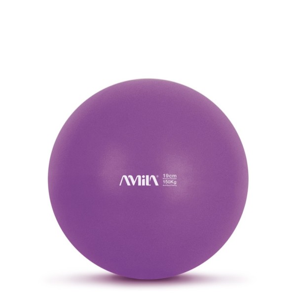 Μπάλα Γυμναστικής AMILA Pilates Ball 19cm Μωβ Bulk (48430)