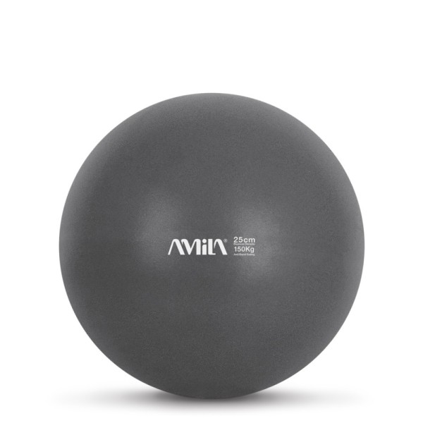 Μπάλα Γυμναστικής AMILA Pilates Ball 25cm Μαύρη Bulk (95819)