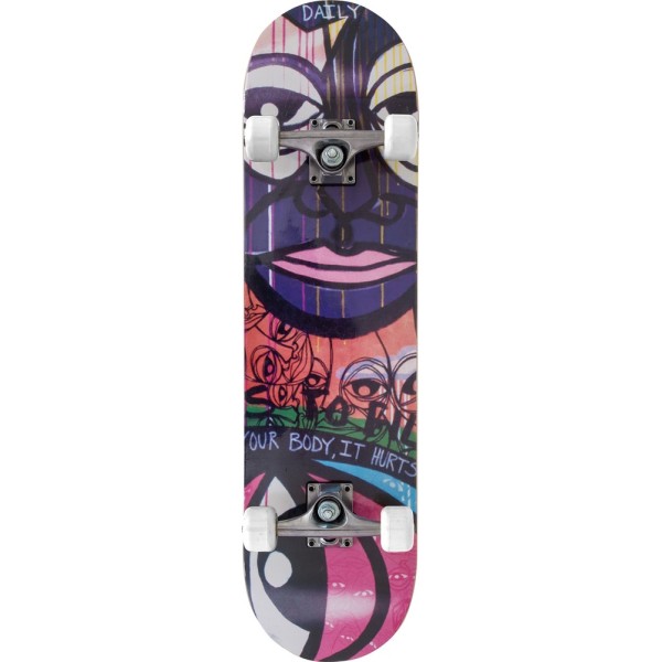 Τροχοσανίδα Skateboard AMILA Skatebird+ Tiki (48943)