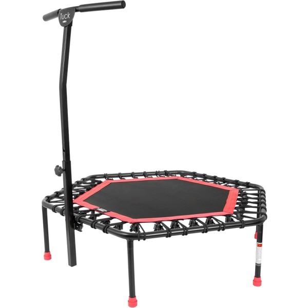Εξάγωνο Τραμπολίνο με Λαβή Στήριξης Ροζ (70268)