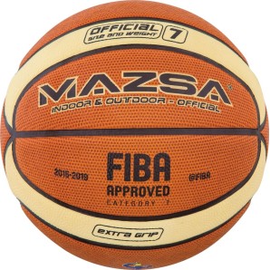 Μπάλα Basket MAZSA 0BB-41510 No. 7 FIBA Approved (41510)