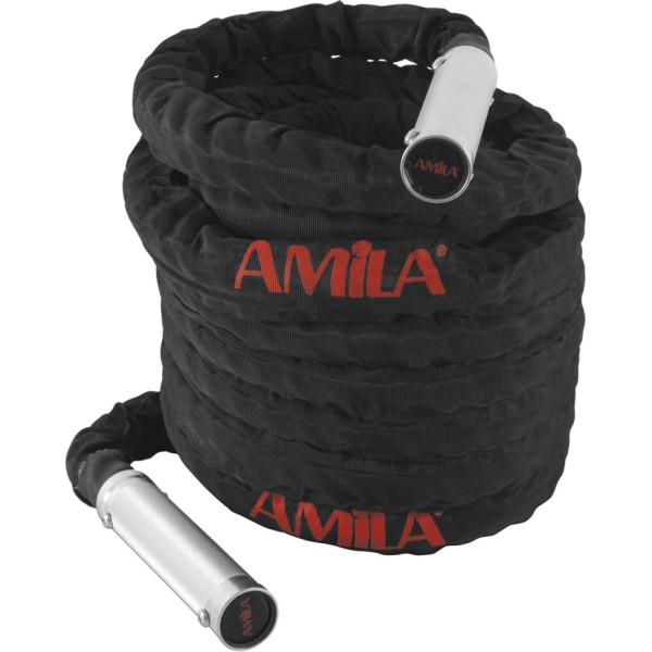AMILA Battle Rope ALU Handle (15m) (84554)