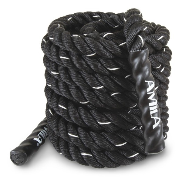 Σχοινί Προπόνησης Crossfit AMILA Battle Rope NS 12m (95115)