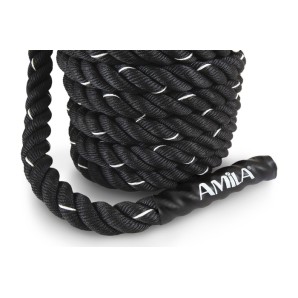 Σχοινί Προπόνησης Crossfit AMILA Battle Rope NS 12m (95115)