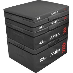 AMILA Σετ 4ων Πλειομετρικών Κουτιών (95131)