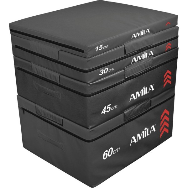 AMILA Σετ 4ων Πλειομετρικών Κουτιών (95131)