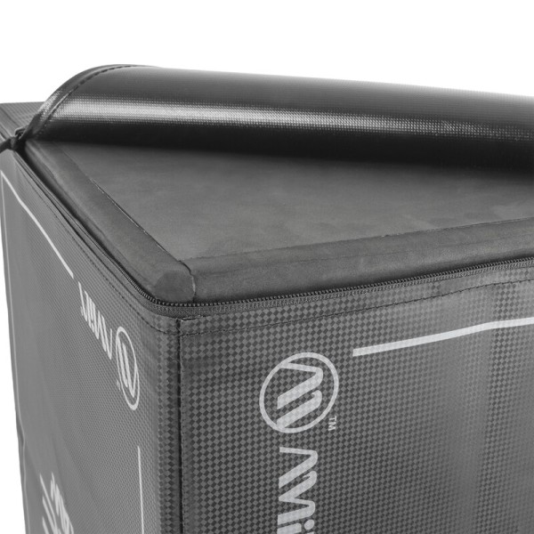 Πλειομετρικό Κουτί Plyo Box Raw Rise 40x50x60 cm - Μαύρο (95146)