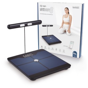 Ζυγαριά Smart Fit Body 8 - Μαύρο (95364)