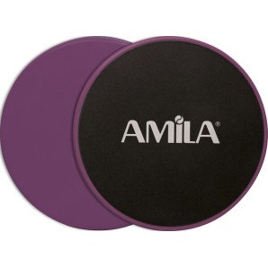 Δίσκοι Ολίσθησης AMILA Gliding Pads Μωβ (95952)