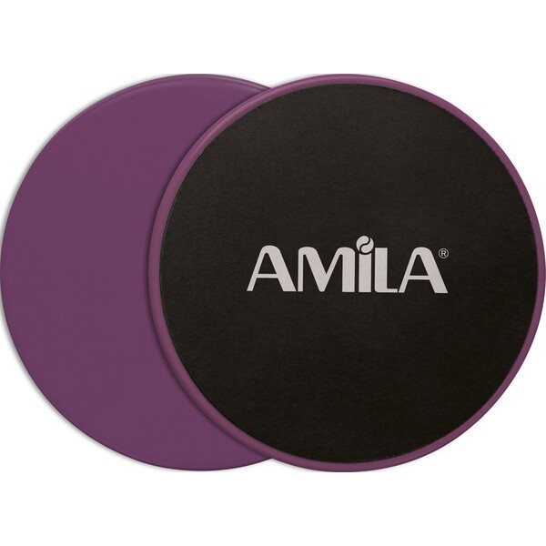Δίσκοι Ολίσθησης AMILA Gliding Pads Μωβ (95952)