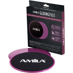 Δίσκοι Ολίσθησης AMILA Gliding Pads Μωβ (95952)