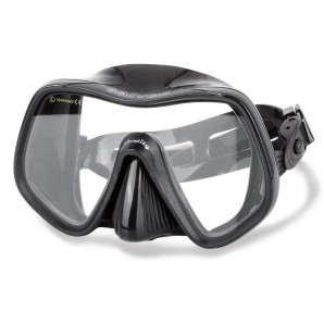 Μάσκα Θαλάσσης Pacifica Silicone Large Μαύρη (52107)