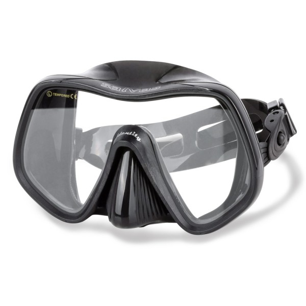 Μάσκα Θαλάσσης Pacifica Silicone Large Μαύρη (52107)