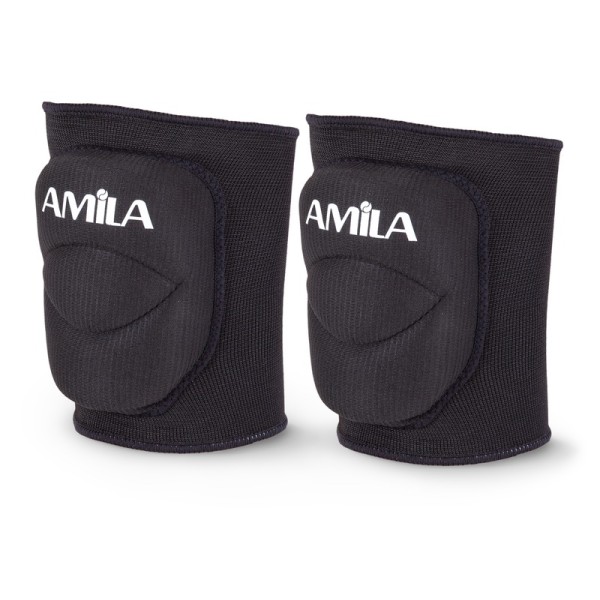 Επιγονατίδα Volley με Foam AMILA Μαύρη Large (83075)