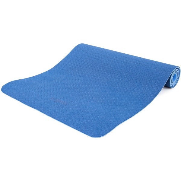 Στρώμα Yoga 6mm TPE Μπλε/Γαλάζιο (81778)