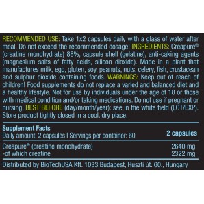 Mega Creatine BioTech (120caps)