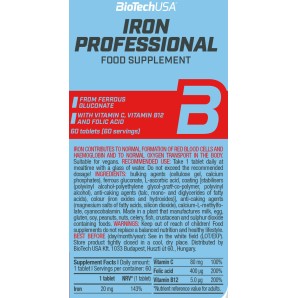 Iron Professional BioTech (60tabs)