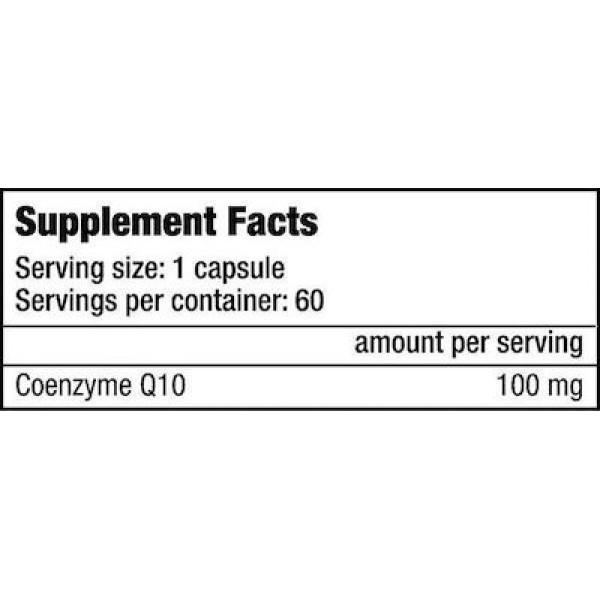 Q10 Coenzyme 100 mg BioTech (60caps)