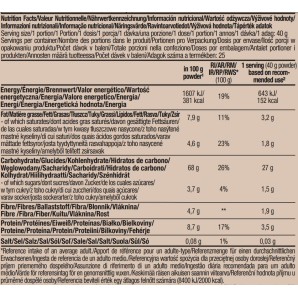 Rice Pudding milk chocolate BioTech (1000gr)