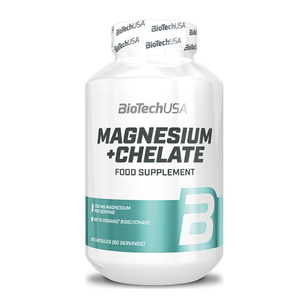 Magnesium + Chelate BioTech (60caps)