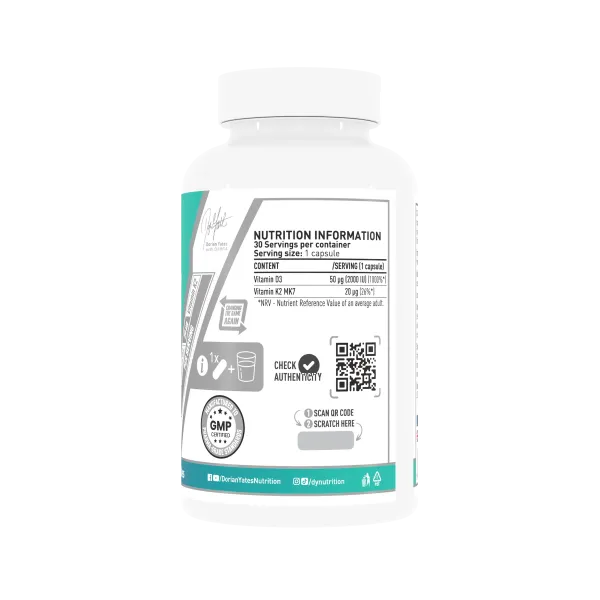 Vitamin D3+K2 DY (30caps)