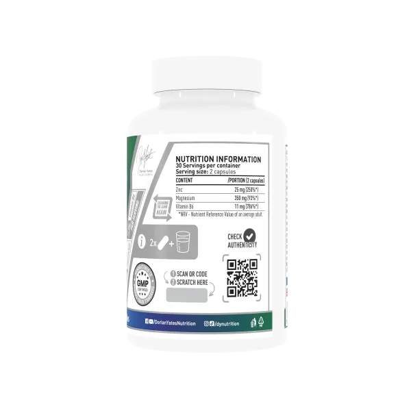 ZN MG B6 Complex DY (60caps)