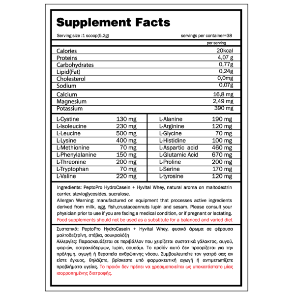 Real Amino GoldTouch (200gr)