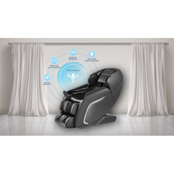 Πολυθρόνα Μασάζ Life Care by i‑Rest SL‑A307‑8 (Mαύρη)