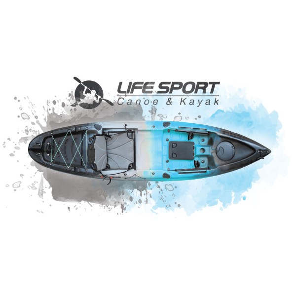 Kayak Life Sport "Gran" (1 ενήλικος + 1 παιδί)