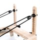 Ξύλινο Reformer Pilates PTX-5000G LIVENESS TOORX
