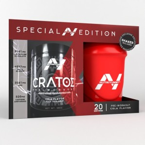 NUTRIYUMMY CRATOS PREWORKOUT POWDER COLA (380gr)