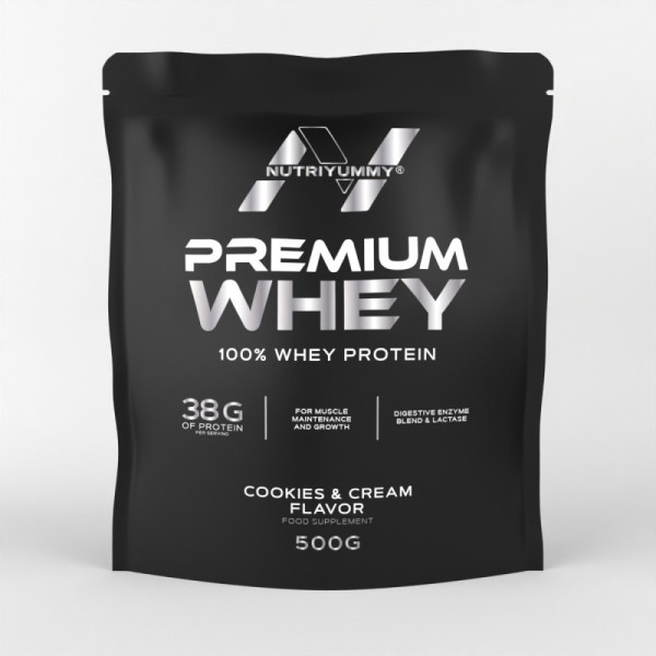 NUTRIYUMMY PREMIUM WHEY COOKIES & CREAM (500gr)