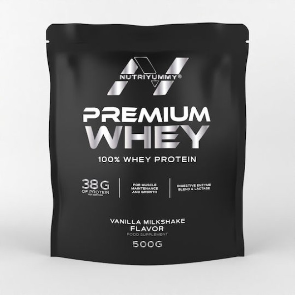 NUTRIYUMMY PREMIUM WHEY VANILLA MILKSHAKE (500gr)
